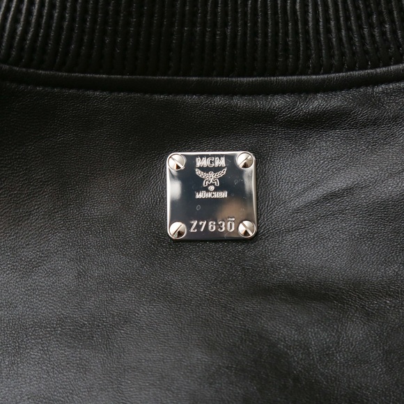 MCM Leather Jacket Medium - Picture 3 of 8